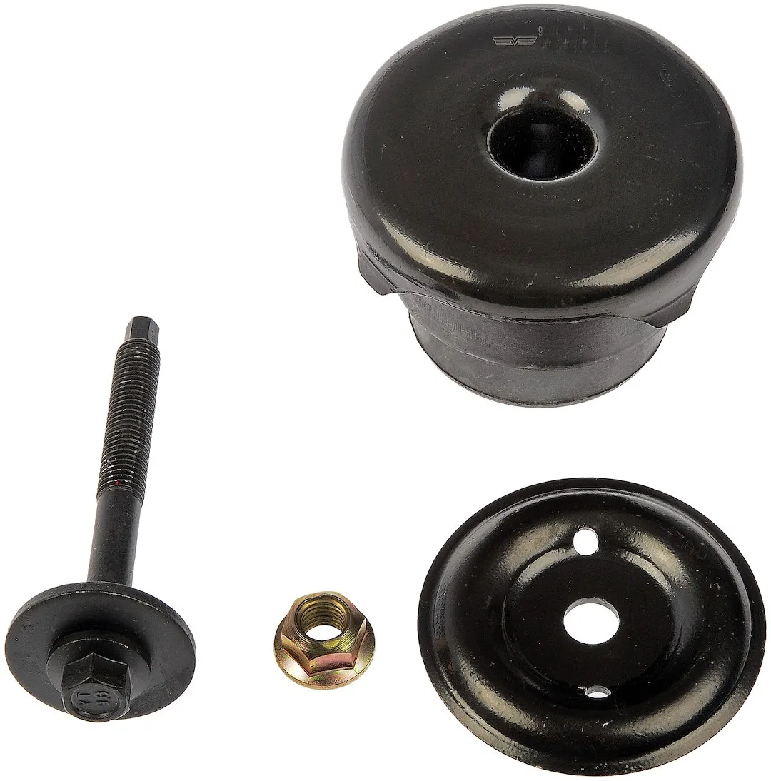 924-010 – DORMAN Radiator Mount Bushing, OE Replacement Black Rubber With Lower Bushing/Upper Bushing/Bolt/Washer/Nut